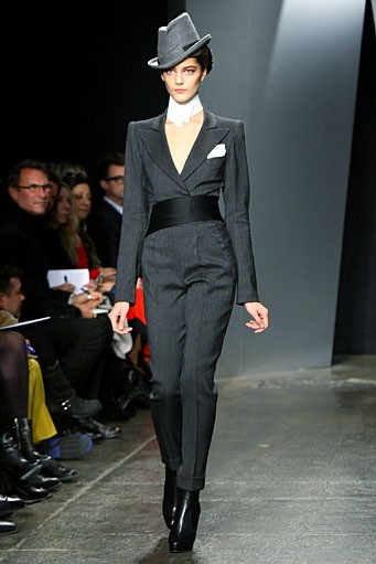 Donna Karan, Fall/Winter 2012. New York Fashion Week 2012. [Foto: Neilson Barnard/Getty Images for Mercedes-Benz Fashion Week]