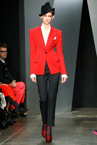 Donna Karan, Fall/Winter 2012. New York Fashion Week 2012. [Foto: Neilson Barnard/Getty Images for Mercedes-Benz Fashion Week]