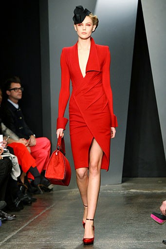 Donna Karan, Fall/Winter 2012. New York Fashion Week 2012. [Foto: Neilson Barnard/Getty Images for Mercedes-Benz Fashion Week]