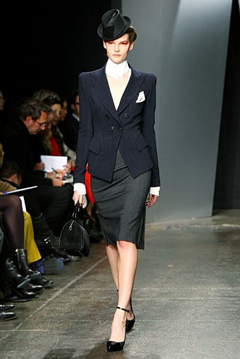 Donna Karan, Fall/Winter 2012. New York Fashion Week 2012. [Foto: Neilson Barnard/Getty Images for Mercedes-Benz Fashion Week]