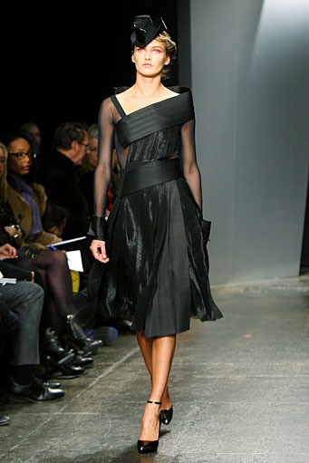 Donna Karan, Fall/Winter 2012. New York Fashion Week 2012. [Foto: Neilson Barnard/Getty Images for Mercedes-Benz Fashion Week]