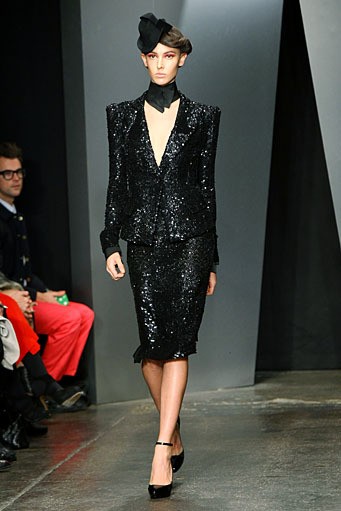 Donna Karan, Fall/Winter 2012. New York Fashion Week 2012. [Foto: Neilson Barnard/Getty Images for Mercedes-Benz Fashion Week]