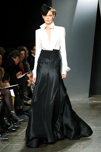 Donna Karan, Fall/Winter 2012. New York Fashion Week 2012. [Foto: Neilson Barnard/Getty Images for Mercedes-Benz Fashion Week]