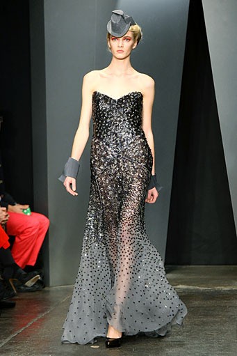 Donna Karan, Fall/Winter 2012. New York Fashion Week 2012. [Foto: Neilson Barnard/Getty Images for Mercedes-Benz Fashion Week]