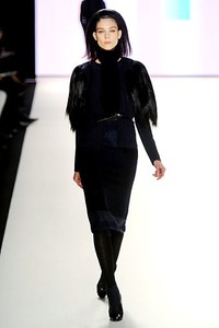 Carolina Herrera, Fall/Winter 2012. New York Fashion Week 2012. [Photo by Frazer Harrison/Getty Images for Mercedes-Benz Fashion Week]