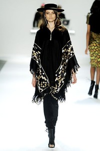 Carlos Miele, Fall/Winter 2012. New York Fashion Week 2012. [Photo by Stephen Lovekin/Getty Images for Mercedes-Benz Fashion Week]