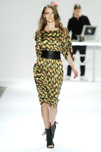 Carlos Miele, Fall/Winter 2012. New York Fashion Week 2012. [Photo by Stephen Lovekin/Getty Images for Mercedes-Benz Fashion Week]