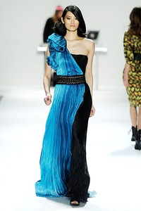 Carlos Miele, Fall/Winter 2012. New York Fashion Week 2012. [Photo by Stephen Lovekin/Getty Images for Mercedes-Benz Fashion Week]