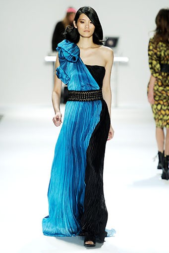 Carlos Miele, Fall/Winter 2012. New York Fashion Week 2012. [Photo by Stephen Lovekin/Getty Images for Mercedes-Benz Fashion Week]