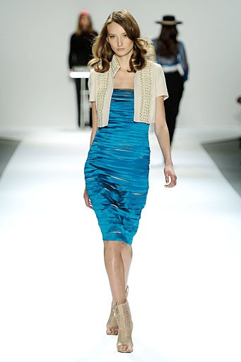 Carlos Miele, Fall/Winter 2012. New York Fashion Week 2012. [Photo by Stephen Lovekin/Getty Images for Mercedes-Benz Fashion Week]