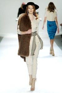 Carlos Miele, Fall/Winter 2012. New York Fashion Week 2012. [Photo by Stephen Lovekin/Getty Images for Mercedes-Benz Fashion Week]