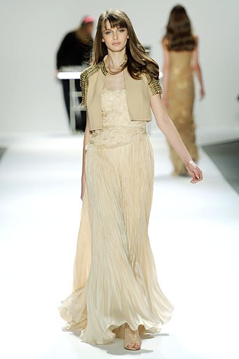 Carlos Miele, Fall/Winter 2012. New York Fashion Week 2012. [Photo by Stephen Lovekin/Getty Images for Mercedes-Benz Fashion Week]