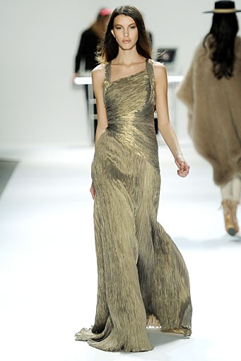 Carlos Miele, Fall/Winter 2012. New York Fashion Week 2012. [Photo by Stephen Lovekin/Getty Images for Mercedes-Benz Fashion Week]