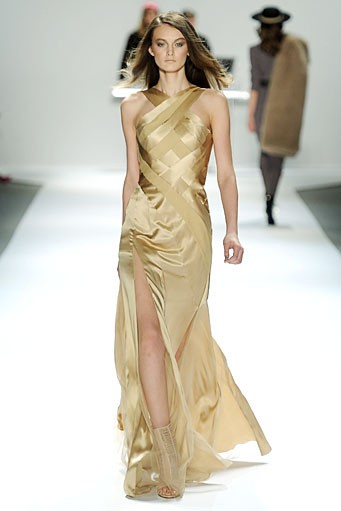 Carlos Miele, Fall/Winter 2012. New York Fashion Week 2012. [Photo by Stephen Lovekin/Getty Images for Mercedes-Benz Fashion Week]