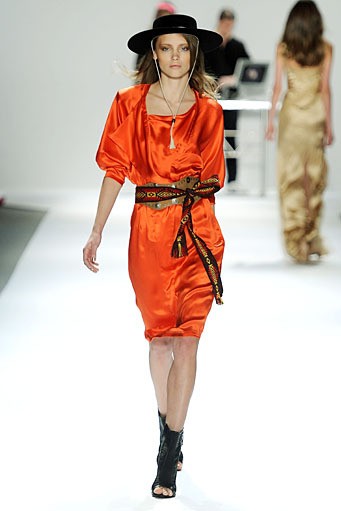 Carlos Miele, Fall/Winter 2012. New York Fashion Week 2012. [Photo by Stephen Lovekin/Getty Images for Mercedes-Benz Fashion Week]