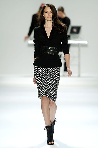 Carlos Miele, Fall/Winter 2012. New York Fashion Week 2012. [Photo by Stephen Lovekin/Getty Images for Mercedes-Benz Fashion Week]