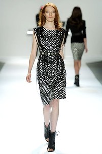 Carlos Miele, Fall/Winter 2012. New York Fashion Week 2012. [Photo by Stephen Lovekin/Getty Images for Mercedes-Benz Fashion Week]