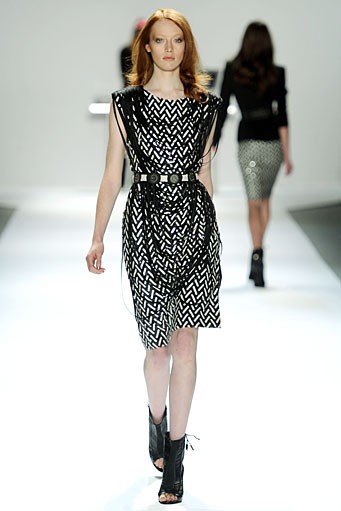 Carlos Miele, Fall/Winter 2012. New York Fashion Week 2012. [Photo by Stephen Lovekin/Getty Images for Mercedes-Benz Fashion Week]