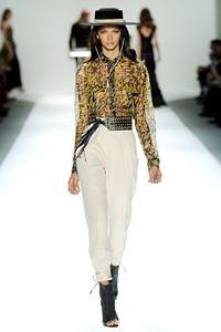 Carlos Miele, Fall/Winter 2012. New York Fashion Week 2012. [Photo by Stephen Lovekin/Getty Images for Mercedes-Benz Fashion Week]