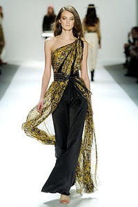 Carlos Miele, Fall/Winter 2012. New York Fashion Week 2012. [Photo by Stephen Lovekin/Getty Images for Mercedes-Benz Fashion Week]