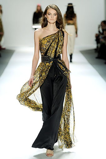 Carlos Miele, Fall/Winter 2012. New York Fashion Week 2012. [Photo by Stephen Lovekin/Getty Images for Mercedes-Benz Fashion Week]