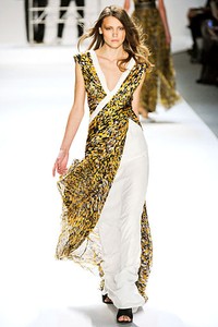 Carlos Miele, Fall/Winter 2012. New York Fashion Week 2012. [Photo by Stephen Lovekin/Getty Images for Mercedes-Benz Fashion Week]