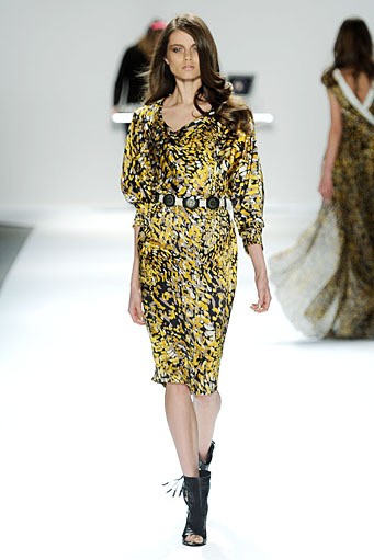 Carlos Miele, Fall/Winter 2012. New York Fashion Week 2012. [Photo by Stephen Lovekin/Getty Images for Mercedes-Benz Fashion Week]