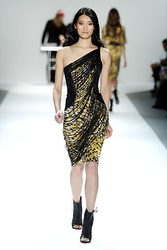 Carlos Miele, Fall/Winter 2012. New York Fashion Week 2012. [Photo by Stephen Lovekin/Getty Images for Mercedes-Benz Fashion Week]