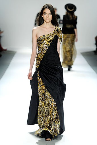 Carlos Miele, Fall/Winter 2012. New York Fashion Week 2012. [Photo by Stephen Lovekin/Getty Images for Mercedes-Benz Fashion Week]