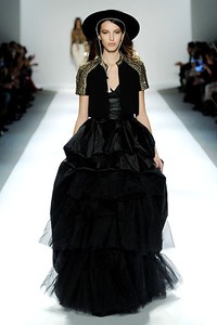 Carlos Miele, Fall/Winter 2012. New York Fashion Week 2012. [Photo by Stephen Lovekin/Getty Images for Mercedes-Benz Fashion Week]