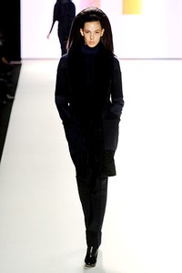 Carolina Herrera, Fall/Winter 2012. New York Fashion Week 2012. [Photo by Frazer Harrison/Getty Images for Mercedes-Benz Fashion Week]