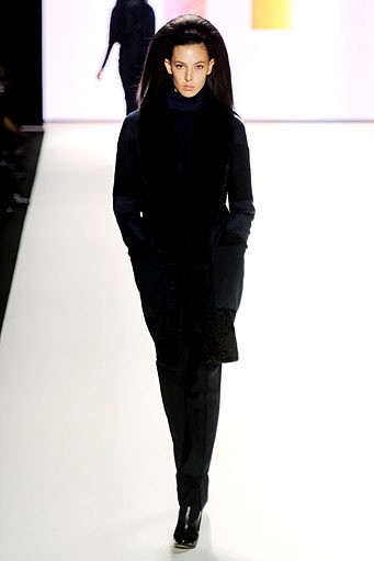 Carolina Herrera, Fall/Winter 2012. New York Fashion Week 2012. [Photo by Frazer Harrison/Getty Images for Mercedes-Benz Fashion Week]