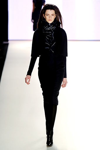 Carolina Herrera, Fall/Winter 2012. New York Fashion Week 2012. [Photo by Frazer Harrison/Getty Images for Mercedes-Benz Fashion Week]