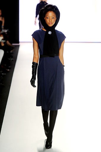 Carolina Herrera, Fall/Winter 2012. New York Fashion Week 2012. [Photo by Frazer Harrison/Getty Images for Mercedes-Benz Fashion Week]