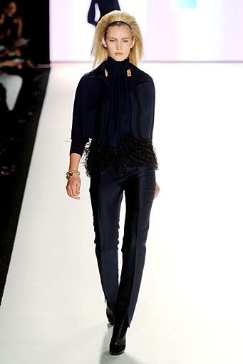 Carolina Herrera, Fall/Winter 2012. New York Fashion Week 2012. [Photo by Frazer Harrison/Getty Images for Mercedes-Benz Fashion Week]