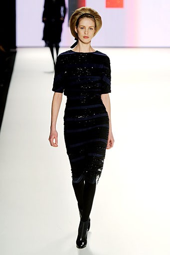 Carolina Herrera, Fall/Winter 2012. New York Fashion Week 2012. [Photo by Frazer Harrison/Getty Images for Mercedes-Benz Fashion Week]