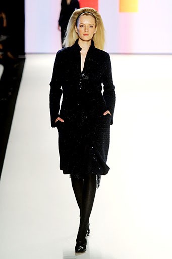 Carolina Herrera, Fall/Winter 2012. New York Fashion Week 2012. [Photo by Frazer Harrison/Getty Images for Mercedes-Benz Fashion Week]