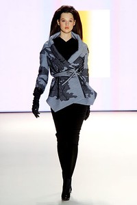 Carolina Herrera, Fall/Winter 2012. New York Fashion Week 2012. [Photo by Frazer Harrison/Getty Images for Mercedes-Benz Fashion Week]