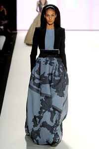 Carolina Herrera, Fall/Winter 2012. New York Fashion Week 2012. [Photo by Frazer Harrison/Getty Images for Mercedes-Benz Fashion Week]