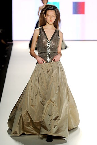 Carolina Herrera, Fall/Winter 2012. New York Fashion Week 2012. [Photo by Frazer Harrison/Getty Images for Mercedes-Benz Fashion Week]