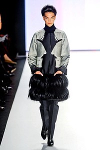 Carolina Herrera, Fall/Winter 2012. New York Fashion Week 2012. [Photo by Frazer Harrison/Getty Images for Mercedes-Benz Fashion Week]