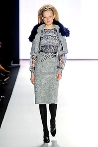 Carolina Herrera, Fall/Winter 2012. New York Fashion Week 2012. [Photo by Frazer Harrison/Getty Images for Mercedes-Benz Fashion Week]