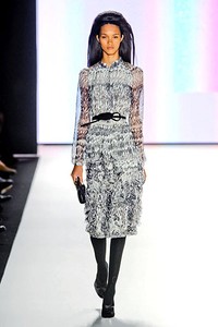 Carolina Herrera, Fall/Winter 2012. New York Fashion Week 2012. [Photo by Frazer Harrison/Getty Images for Mercedes-Benz Fashion Week]