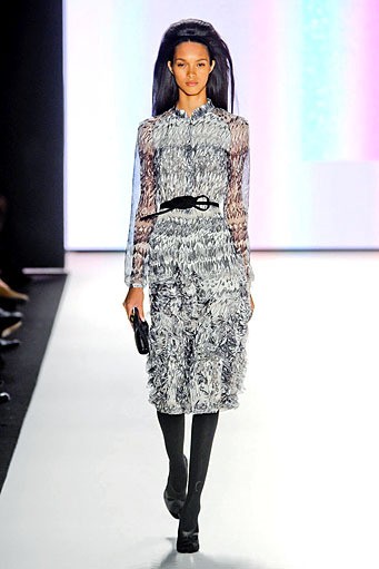 Carolina Herrera, Fall/Winter 2012. New York Fashion Week 2012. [Photo by Frazer Harrison/Getty Images for Mercedes-Benz Fashion Week]
