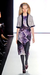 Carolina Herrera, Fall/Winter 2012. New York Fashion Week 2012. [Photo by Frazer Harrison/Getty Images for Mercedes-Benz Fashion Week]