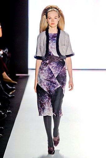 Carolina Herrera, Fall/Winter 2012. New York Fashion Week 2012. [Photo by Frazer Harrison/Getty Images for Mercedes-Benz Fashion Week]
