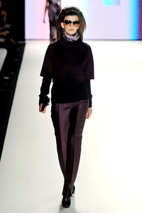 Carolina Herrera, Fall/Winter 2012. New York Fashion Week 2012. [Photo by Frazer Harrison/Getty Images for Mercedes-Benz Fashion Week]