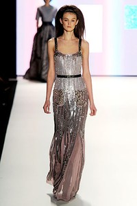 Carolina Herrera, Fall/Winter 2012. New York Fashion Week 2012. [Photo by Frazer Harrison/Getty Images for Mercedes-Benz Fashion Week]