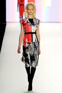 Carolina Herrera, Fall/Winter 2012. New York Fashion Week 2012. [Photo by Frazer Harrison/Getty Images for Mercedes-Benz Fashion Week]