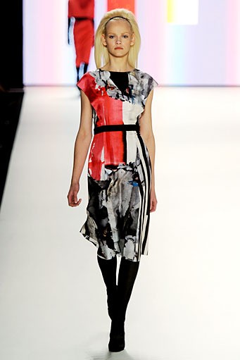 Carolina Herrera, Fall/Winter 2012. New York Fashion Week 2012. [Photo by Frazer Harrison/Getty Images for Mercedes-Benz Fashion Week]